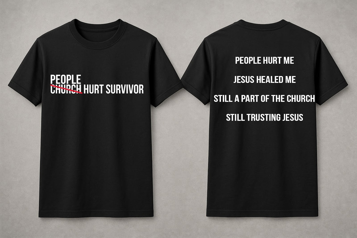 Church Hurt Survivor Tee