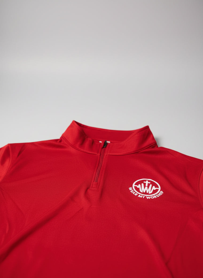 Wear My Worship Performance Quarter-Zip Pullover