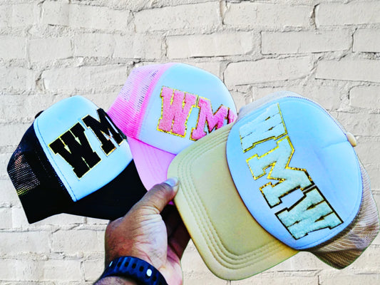 WMW Women's Chenille Trucker Hats