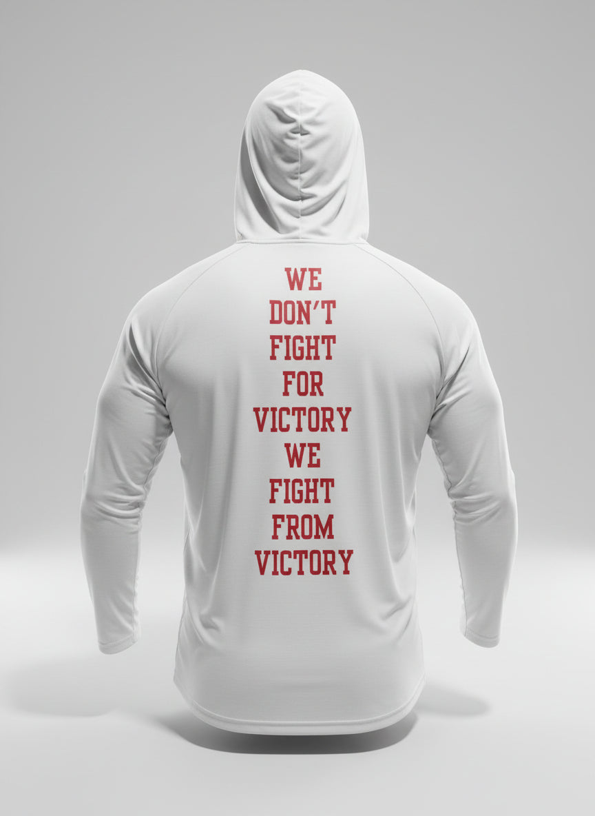 Body Slam Ministry – Performance Dry-Fit Hooded Long Sleeve